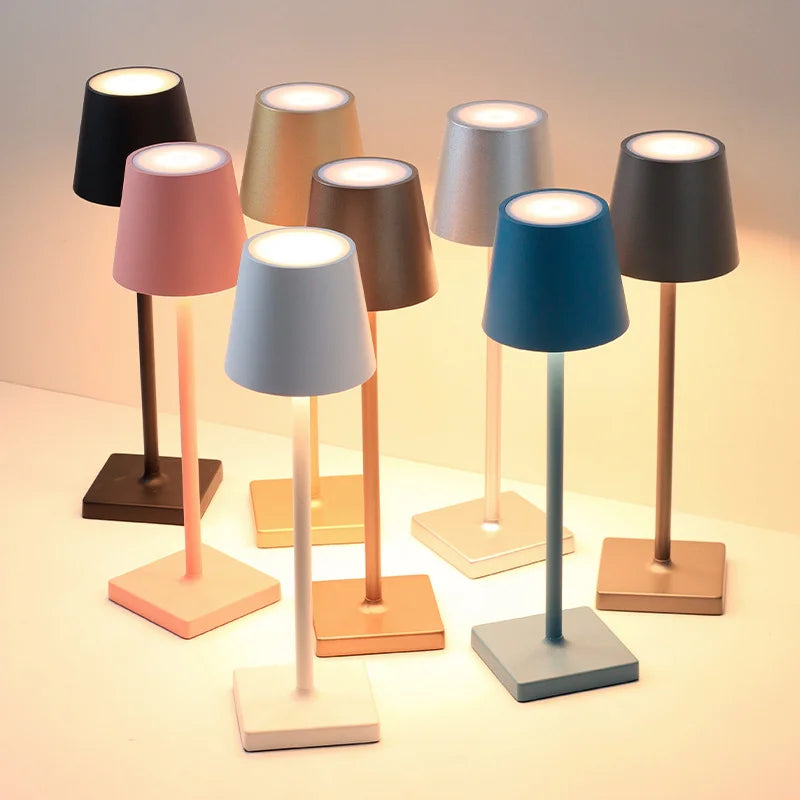 Luminária LED Touch Recaregável